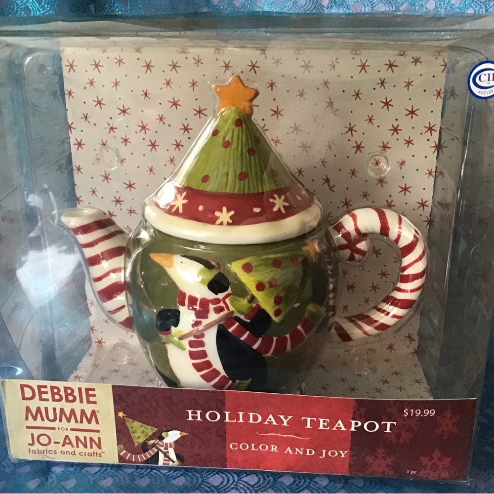 Debbie Mumm Teapot
